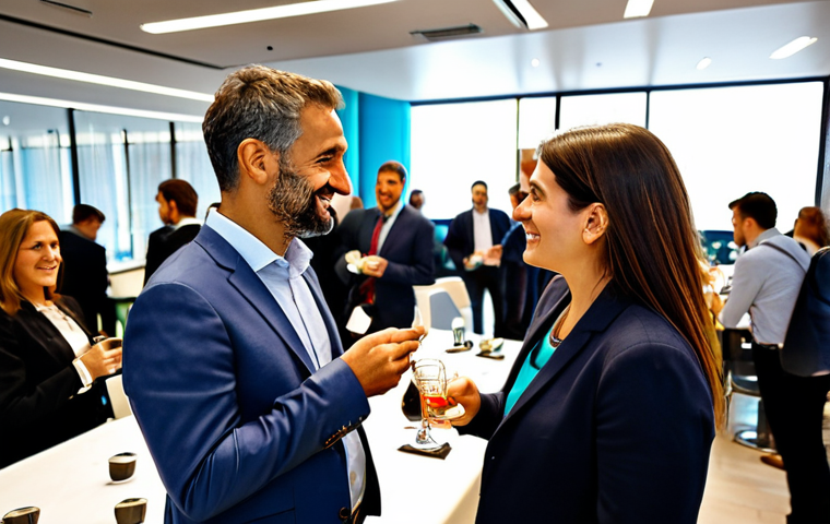 기업경영지도사와 창업 지원 사례 - Digital Marketing Strategy**

"A diverse team collaborating on a digital marketing campaign in Barce...