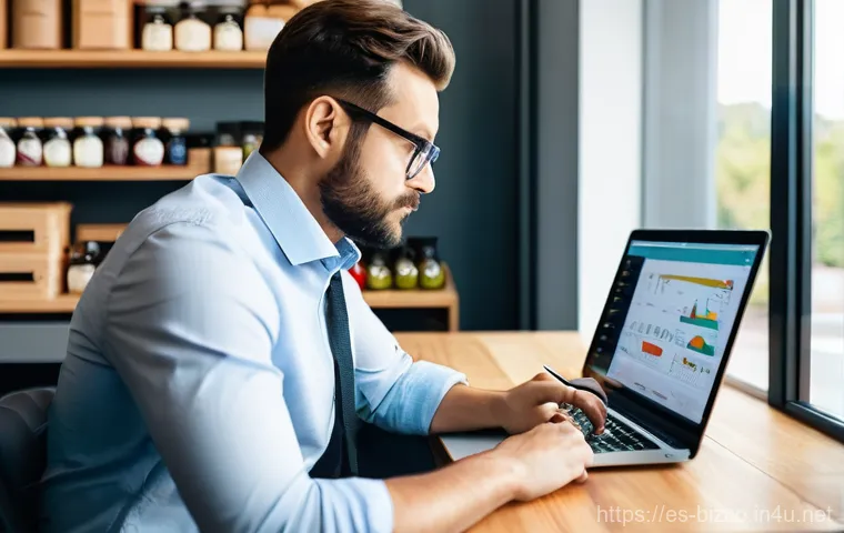 기업경영지도사로서 전문 컨설팅 사례 - **Prompt:** A cozy, modern artisan bakery interior, bathed in warm, natural light. A friendly, smili...