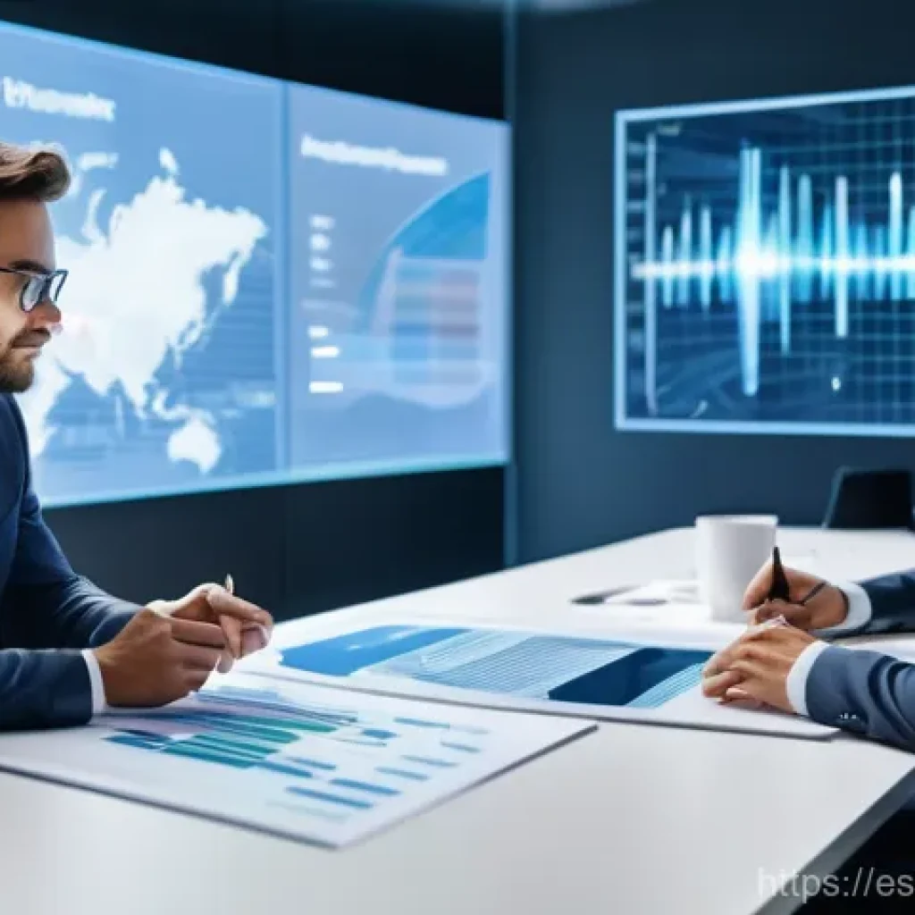 기업경영지도사 자격증 합격자 인터뷰 - **Prompt:** A diverse group of business professionals (2-3 people, aged 30s-50s) in a brightly lit, ...