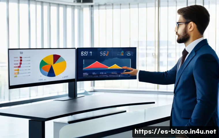 기업경영지도사 이직 성공 전략 - A professional business consultant in a modern office environment, dressed in smart business attire,...